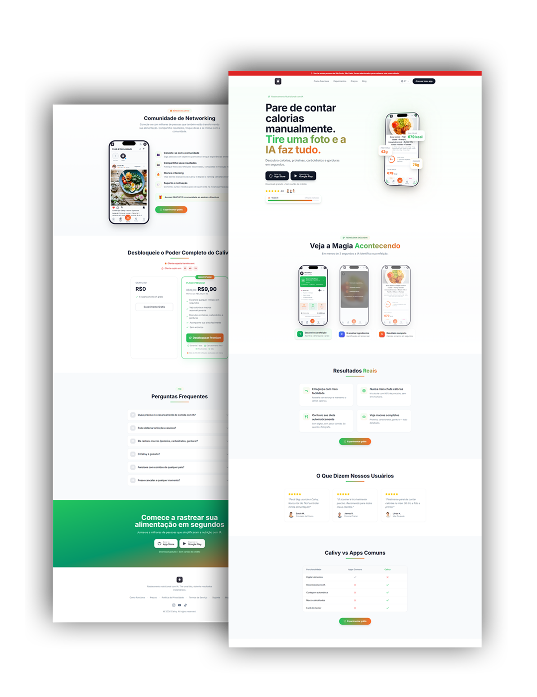 Calivy - Portfólio - Silveira Web Designer