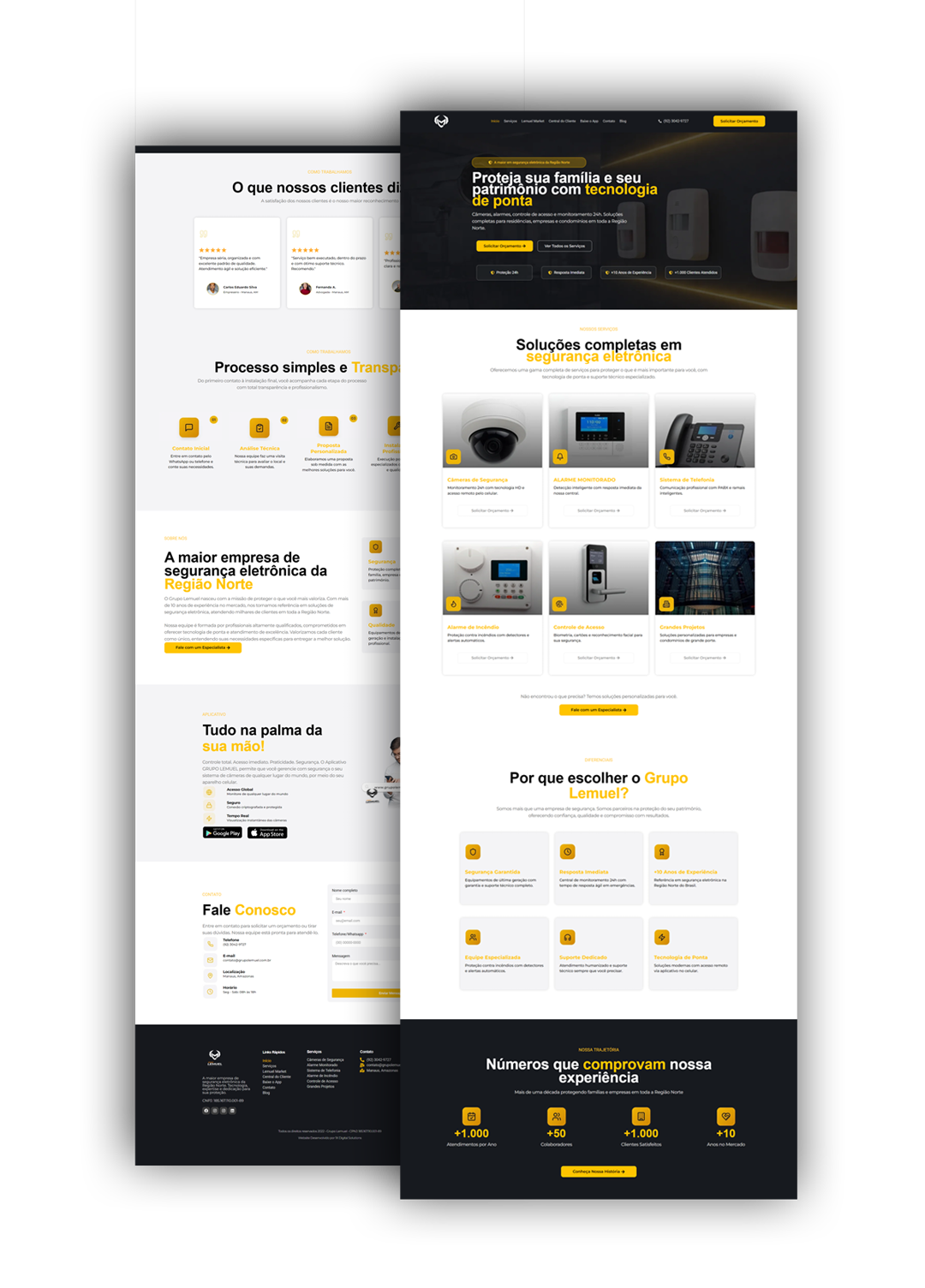 Grupo Lemuel - Portfólio - Silveira Web Designer